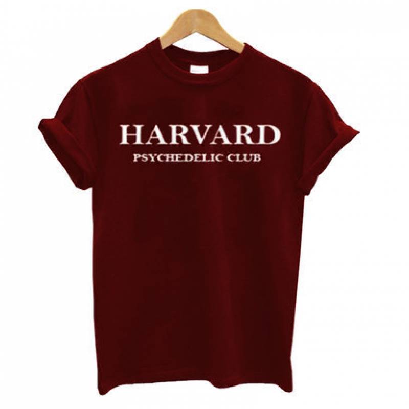 Harvard psychedelic club  t shirt