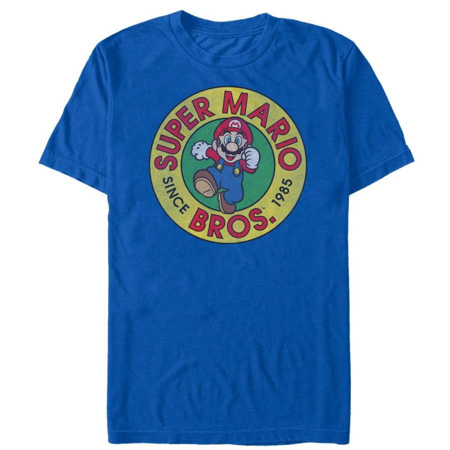 Nintendo Men’s Super Mario Since 1985 T Shirt