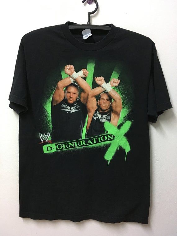 Vintage Wwe Wwf D Generation X Triple H Shawn Michaels Shirt 21 Shirt