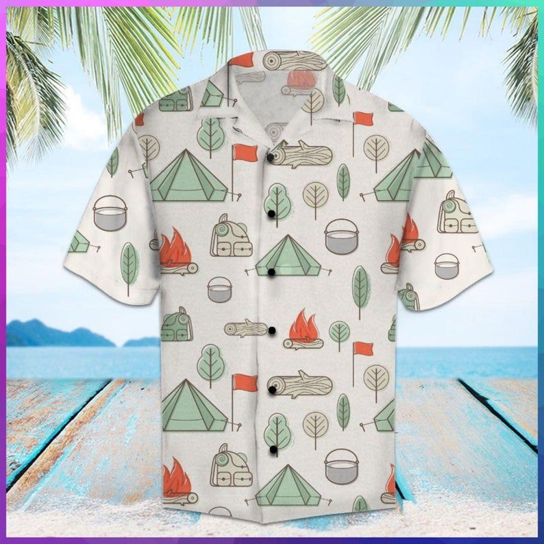 Hiking Hawaii Multicolor Amazing Design Hawaii Shirt Ha43522