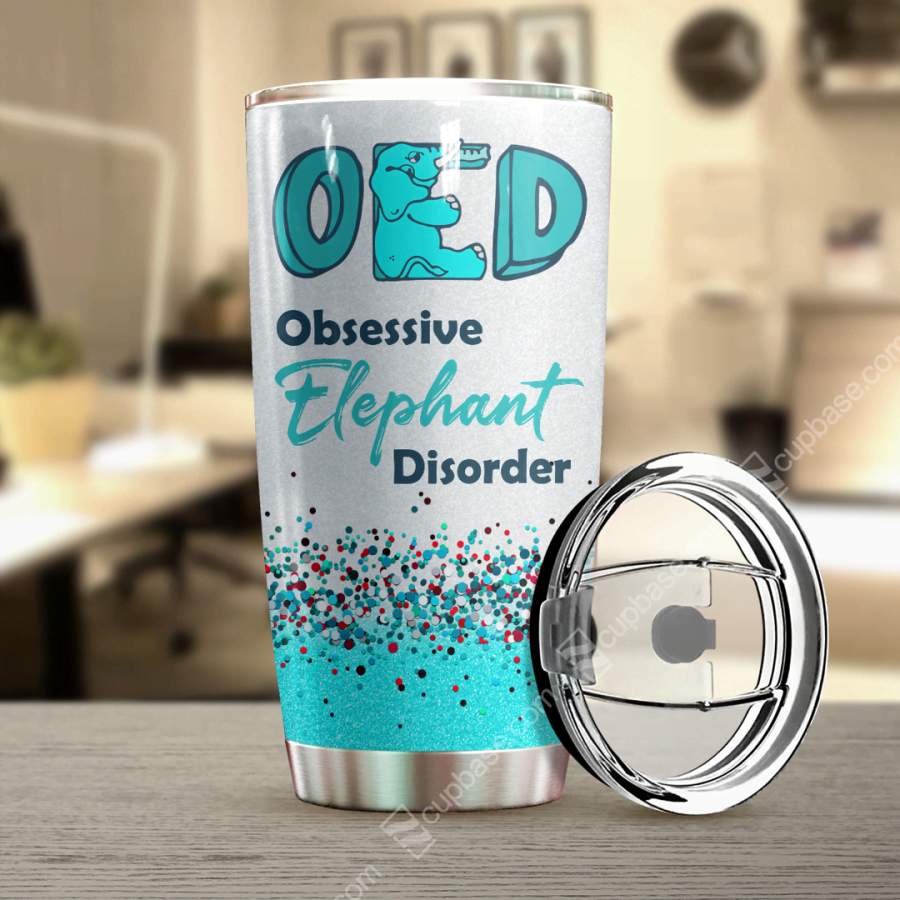 Oed Obsessive Elephant Disorder   Insulated Stainless Steel Tumbler Cup