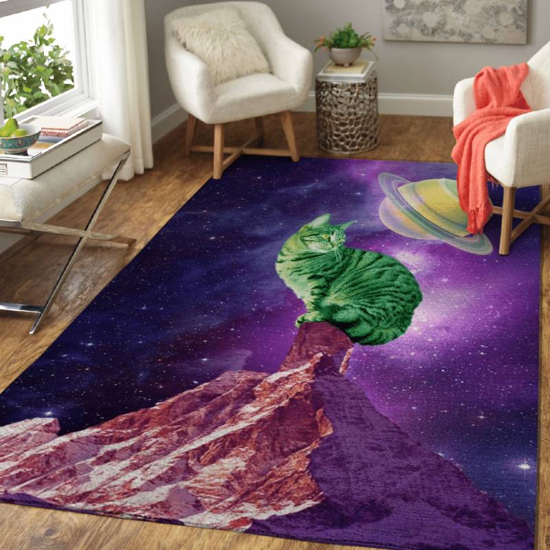 Saturn Cat – Animals Area Rug Carpet