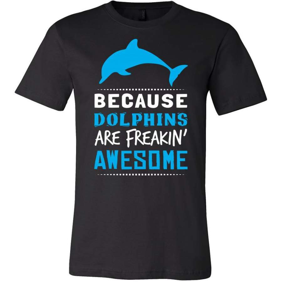 Dolphin Shirt – Awesome – Animal Lover Gift