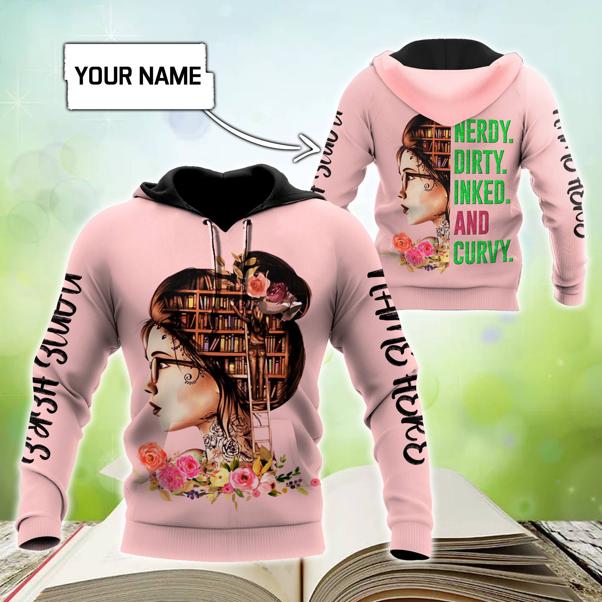 3D All Over Printed Book Lovers Unisex Shirts SN03022103 Custom Name XT