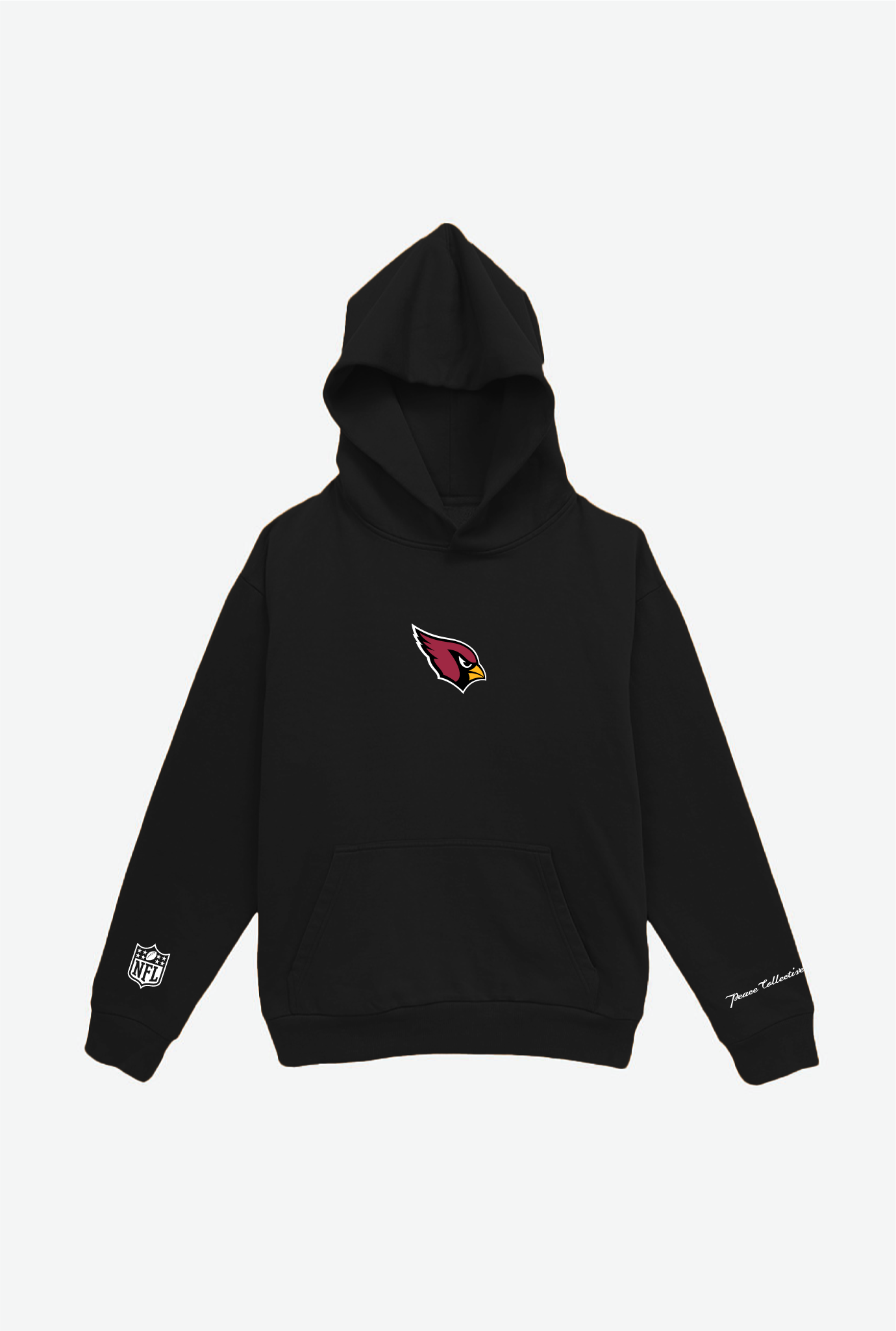 Arizona Cardinals Logo Heavyweight Hoodie – Black