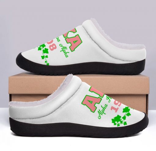 Alpha Kappa Alpha Sorority 1908 3D Fleece Slipper