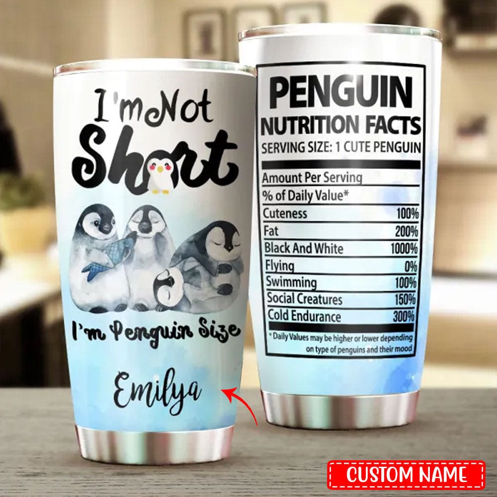 Penguins Make Me Happy Tumbler