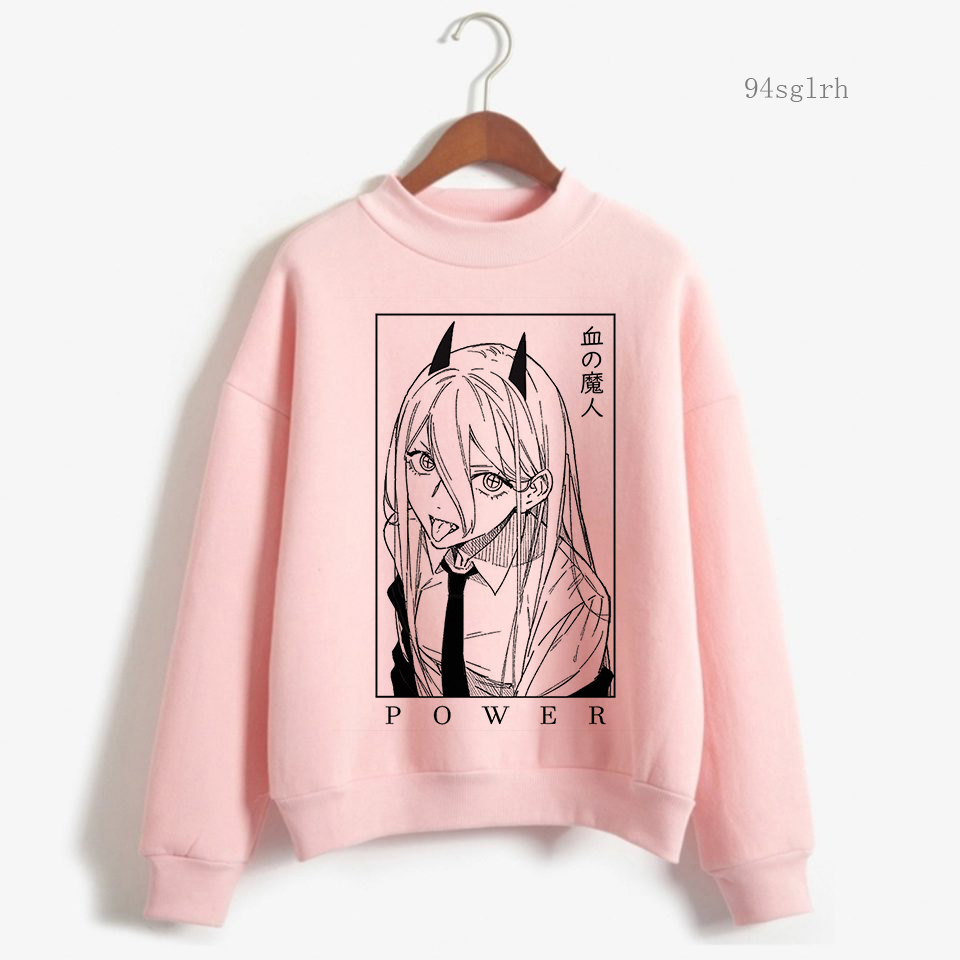 Chainsaw Man Pochita Makima Anime Hoodies Women Ullzang Cute Korean Style Kawaii Casual Sweatshirts Manga Graphic Hoodie Female alx