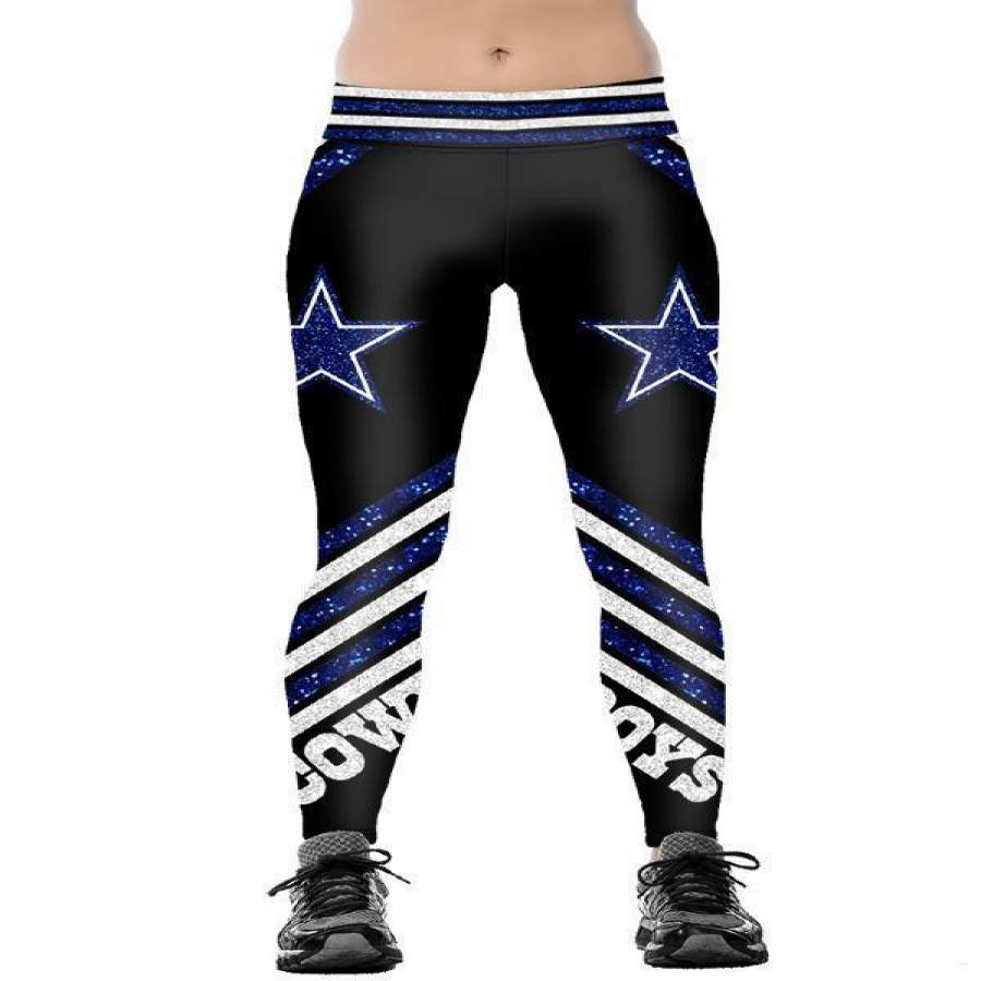 Dallas Cowboys Printed Yoga Fitness Leggings – Slamandgo