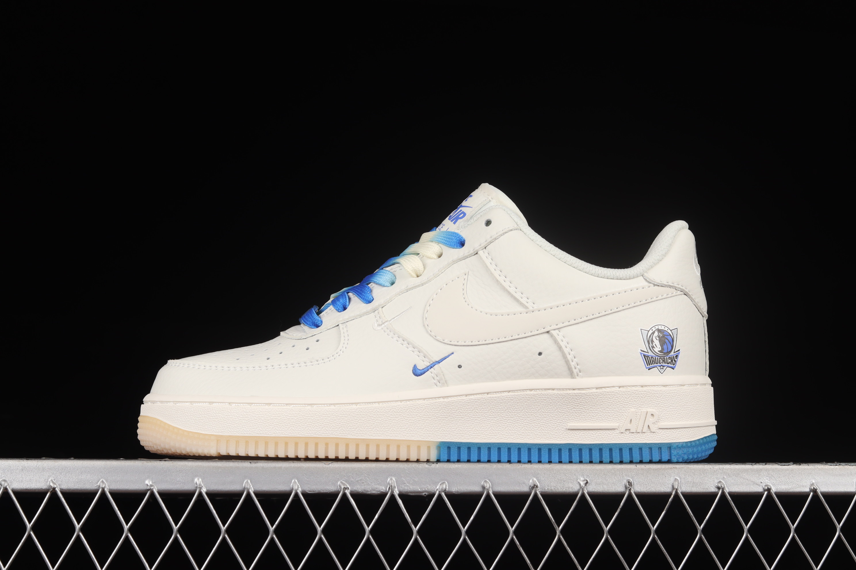 Nike Air Force 1 Low White University Blue Cream Shoes Sneakers SNK658649919