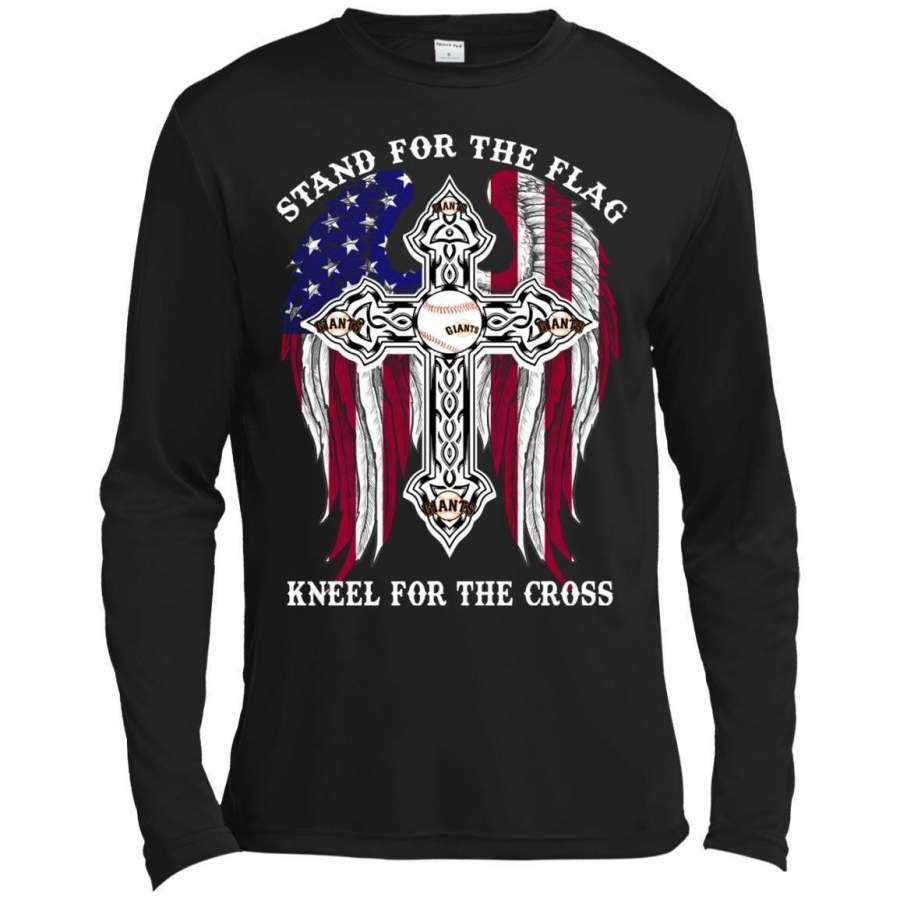 AGR San Francisco Giants Stand For The America Sport Flag Premium Long Sleeve T-shirt