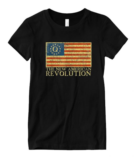 The New American Revolution Political Qanon Q Rally RS T Shirt