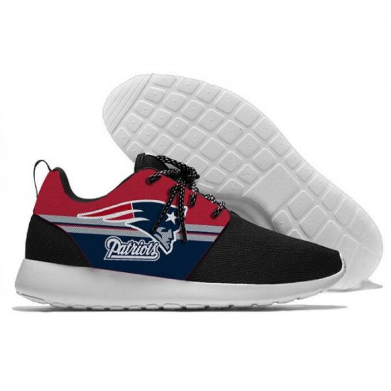 Mens And Womens New England Patriots Lightweight Sneakers, Patriots Running Shoes #6