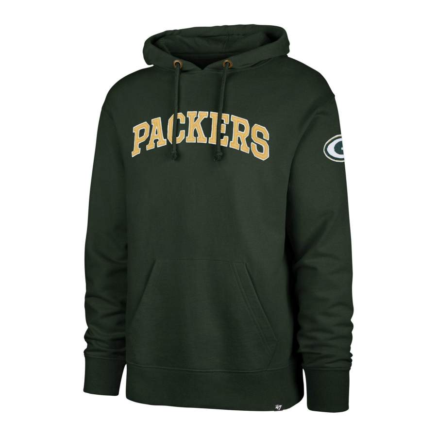 Green Bay Packers Atlas ’47 Striker Hoodie 3D Style877 All Over Printed