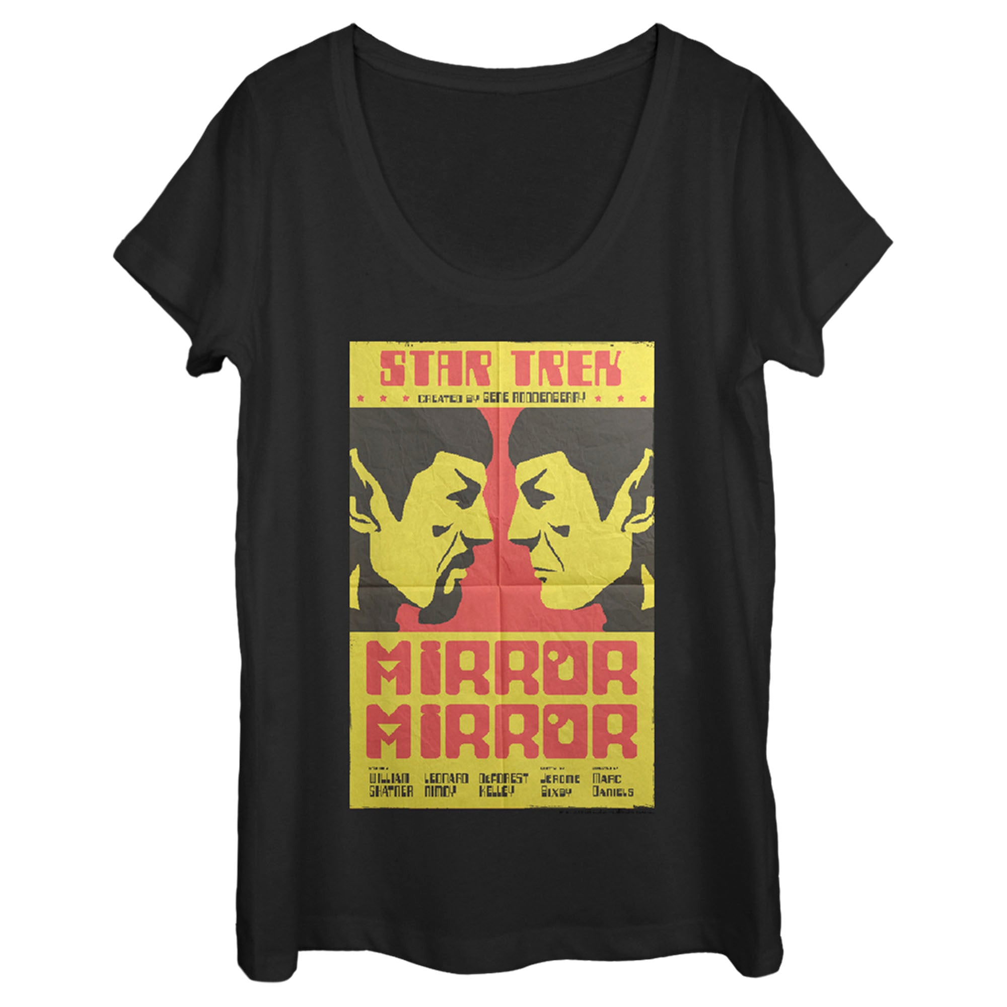 Women’S Star Trek: The Original Series Mirror Mirror S2 Episode 4 Poster Scoop Neck