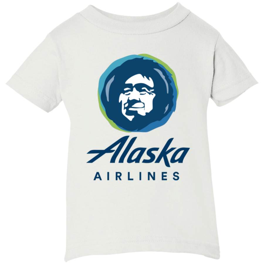 AGR Alaska Eskimo Airlines Infant Short Sleeve T-Shirt