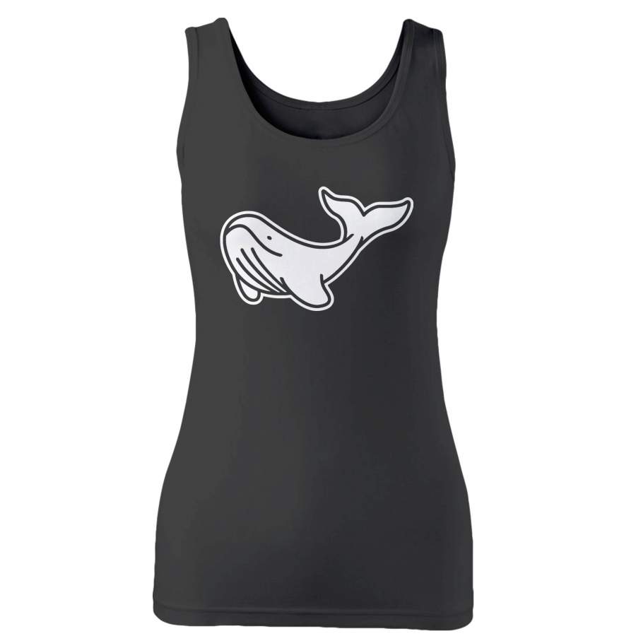 Whale Cute Fish Animal Woman’s Tank Top