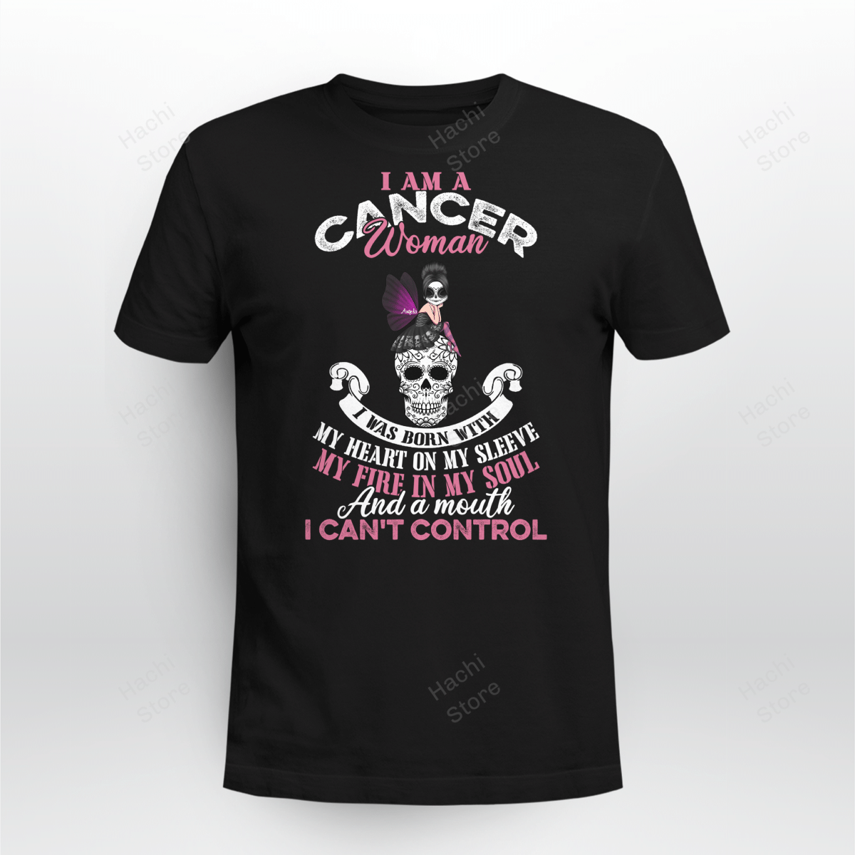 Personalized Cancer Awareness Shirt –  I’M A Cancer Woman – Breast Cancer Month Gift For Breast Cancer Woman