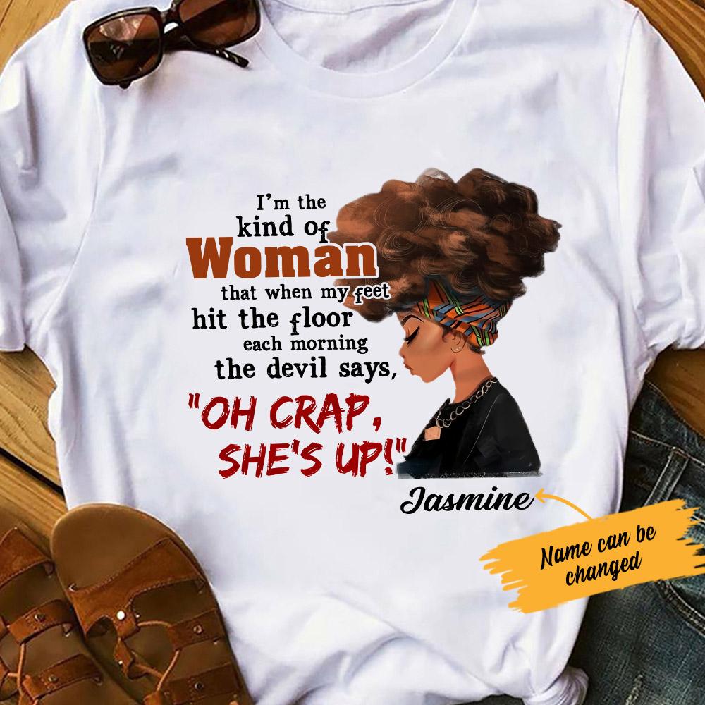 Personalized Bwa Oh Crap She’S Up T Shirt