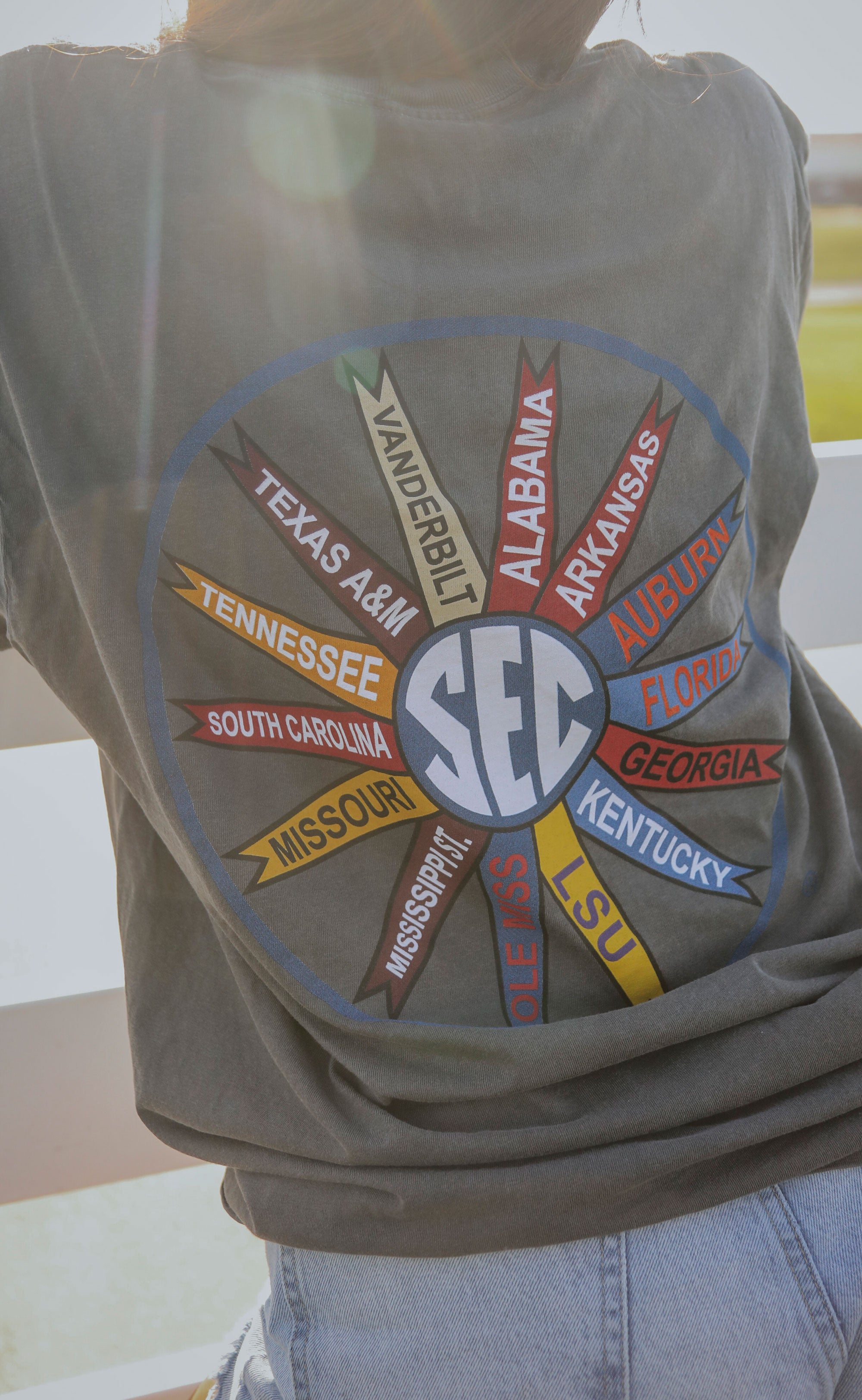 Charlie Southern: Sec Pinwheel Comfort Colors T Shirt