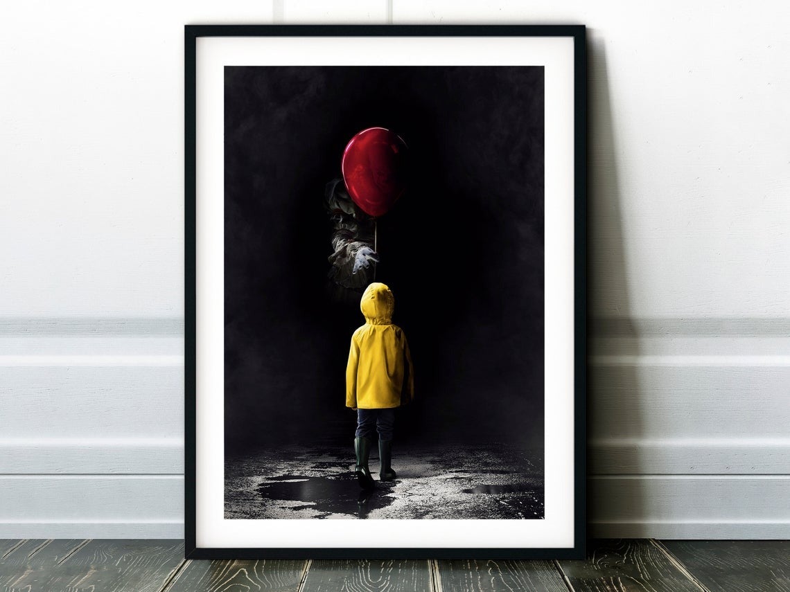 It Movie Canvas And Poster, Canvas Prints, Wall Decor Visual Art Gift Happy Halloween