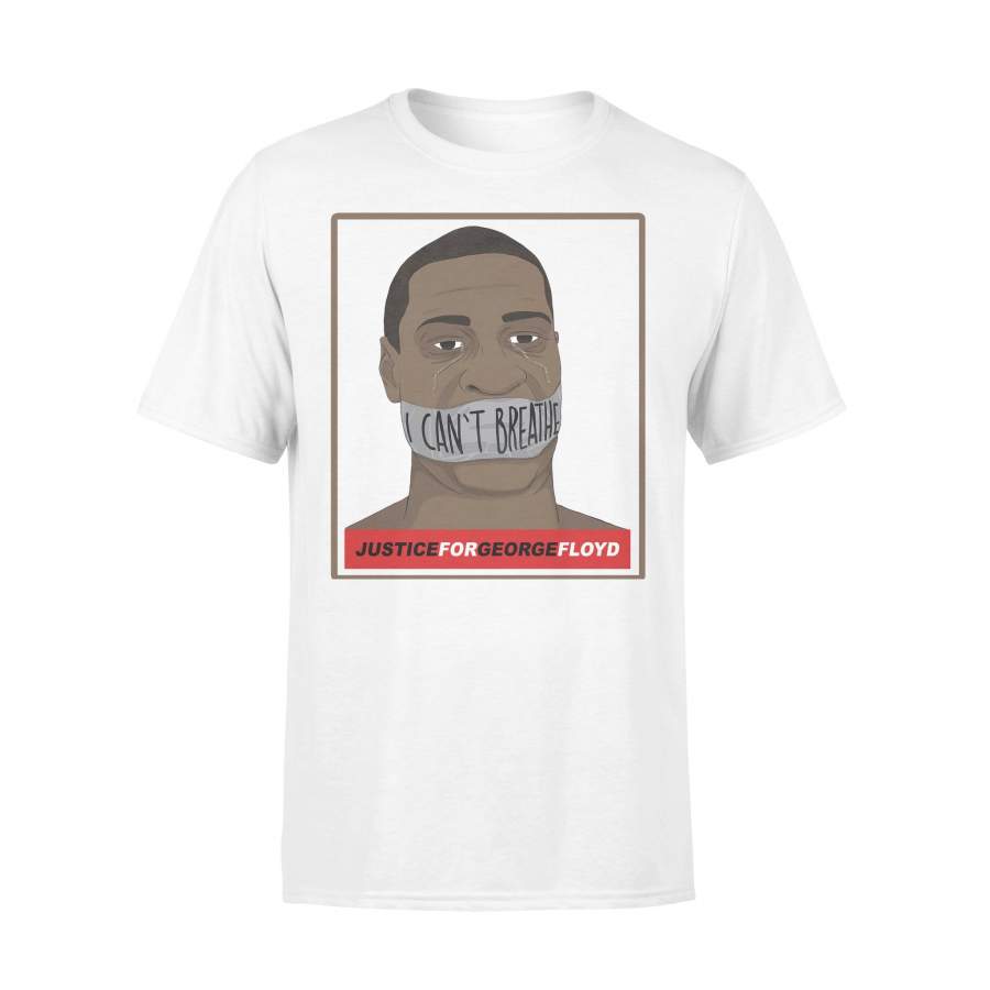 Official I Can’t Breathe Justice For George Floyd T-shirt