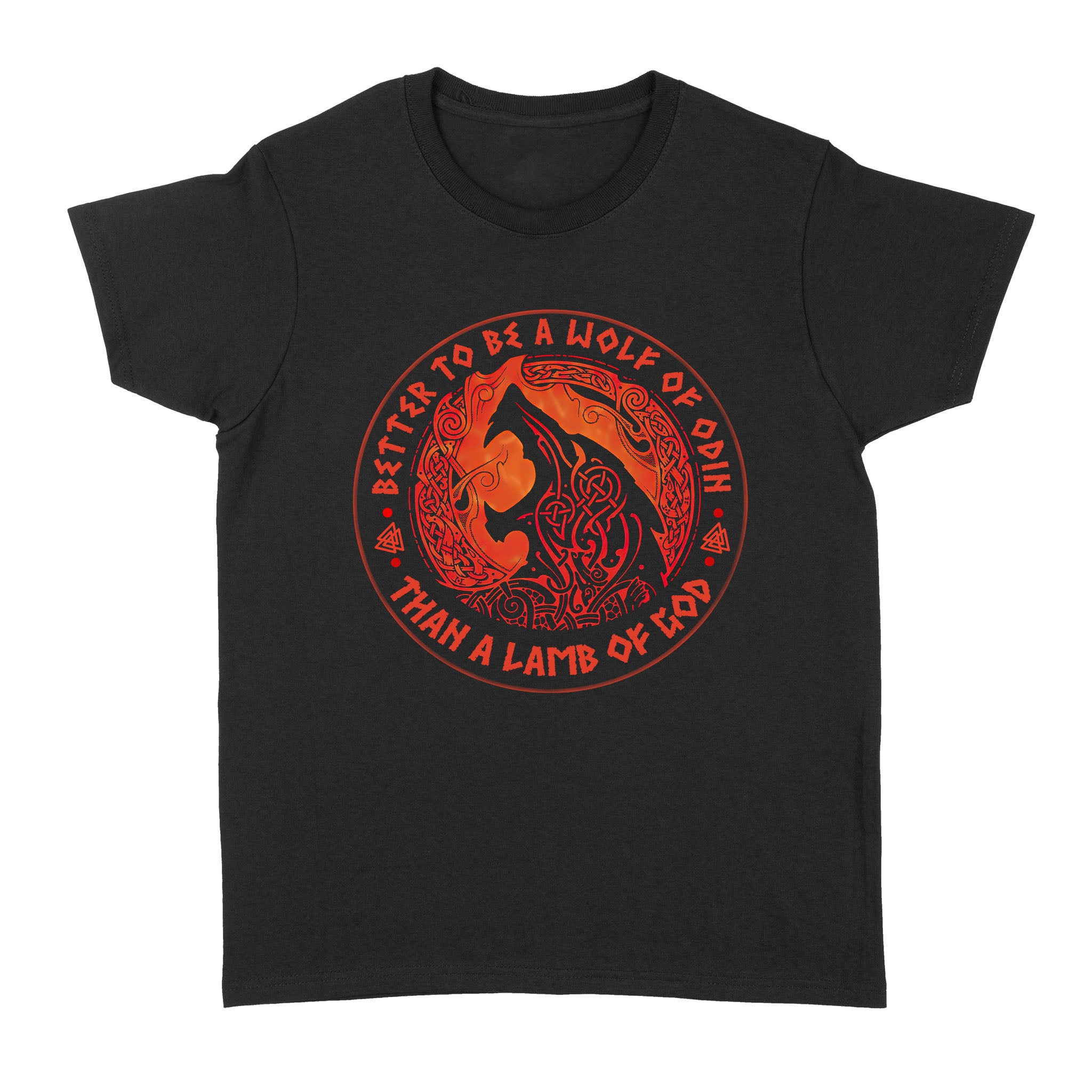 Better To Be A Wolf Of Odin Than A Lamb Of God – Standard Women’S T-Shirt