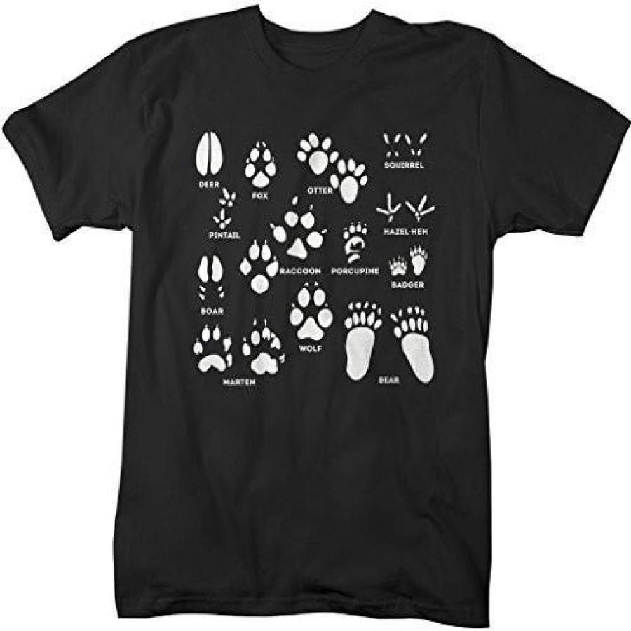 Shirts By Sarah Men’s Animal Tracks T-Shirt Hunting Shirts Hunter Season