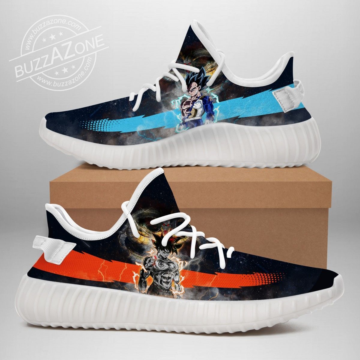 Songoku And Vegeta Dragon Ball Yeezy