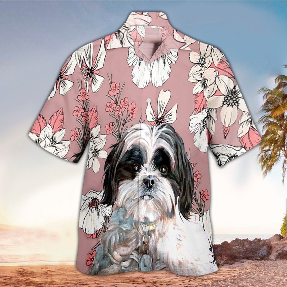 Shih Tzu Hawaii Perfect Clothing Shirt Aloha Ha46902