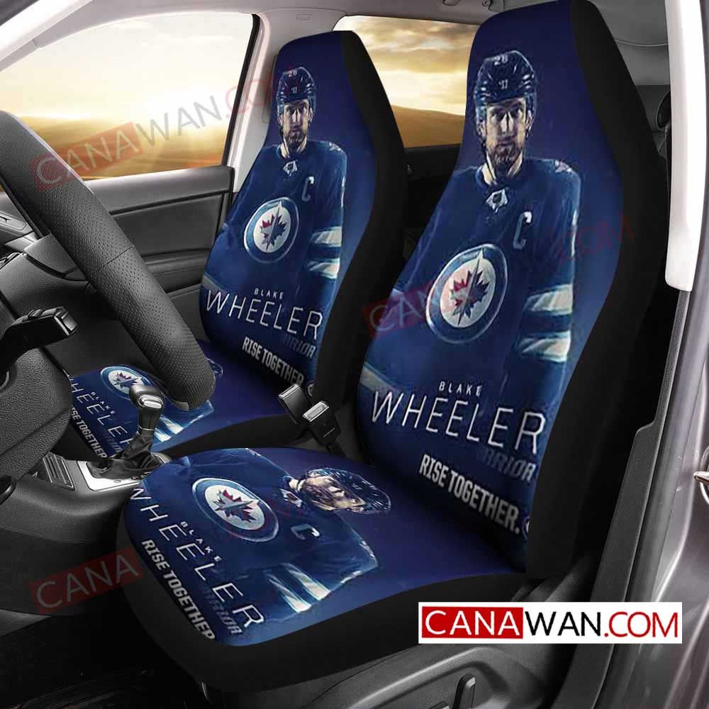 Winnipeg Jets Style100 3D Customized Personalized Car Seat Cover