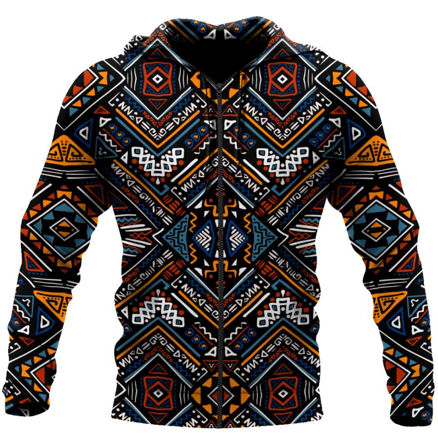 African Pattern Hoodie MH230620-ML