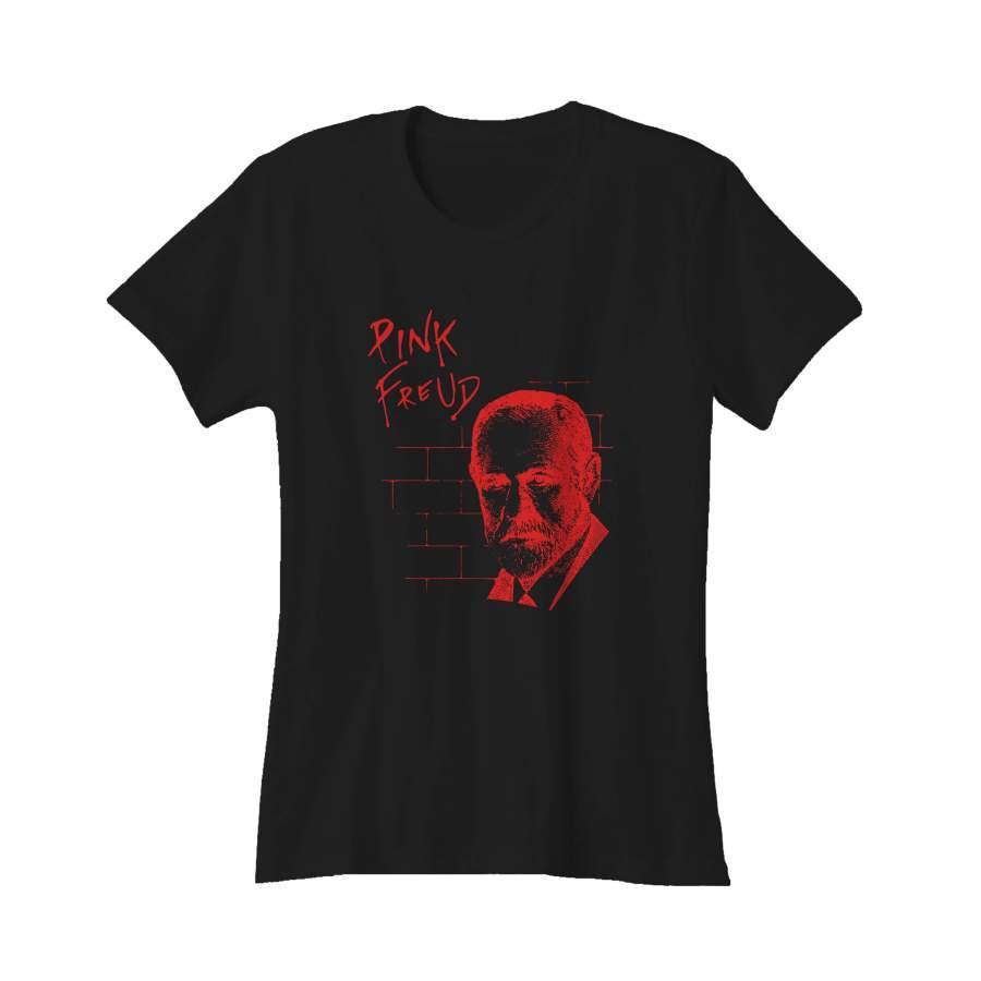 Pink Freud Sigmund Vintage Science Psychology Dream Graphic Women’s T-Shirt