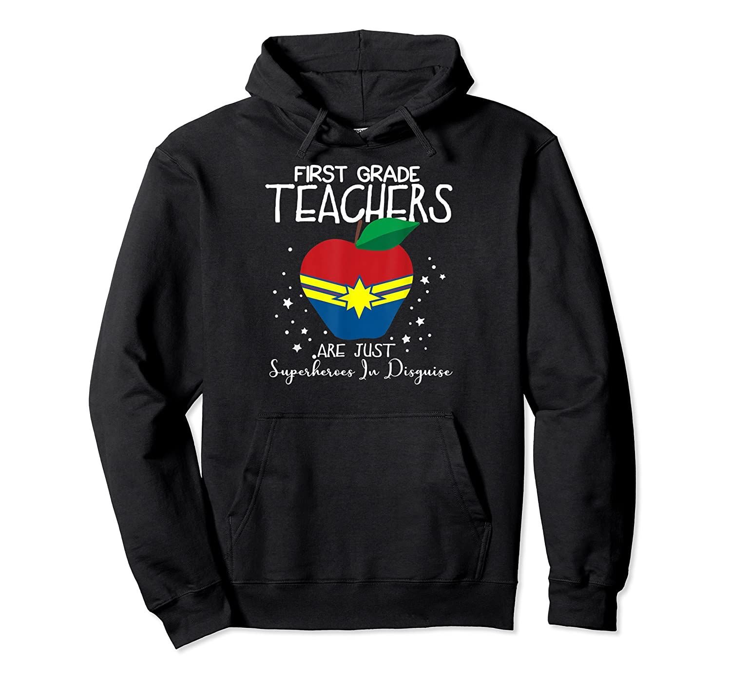 1st Grade Teachers Are Just Superheroes In Disguise Gift Pullover Hoodie, T-Shirt, Sweatshirt