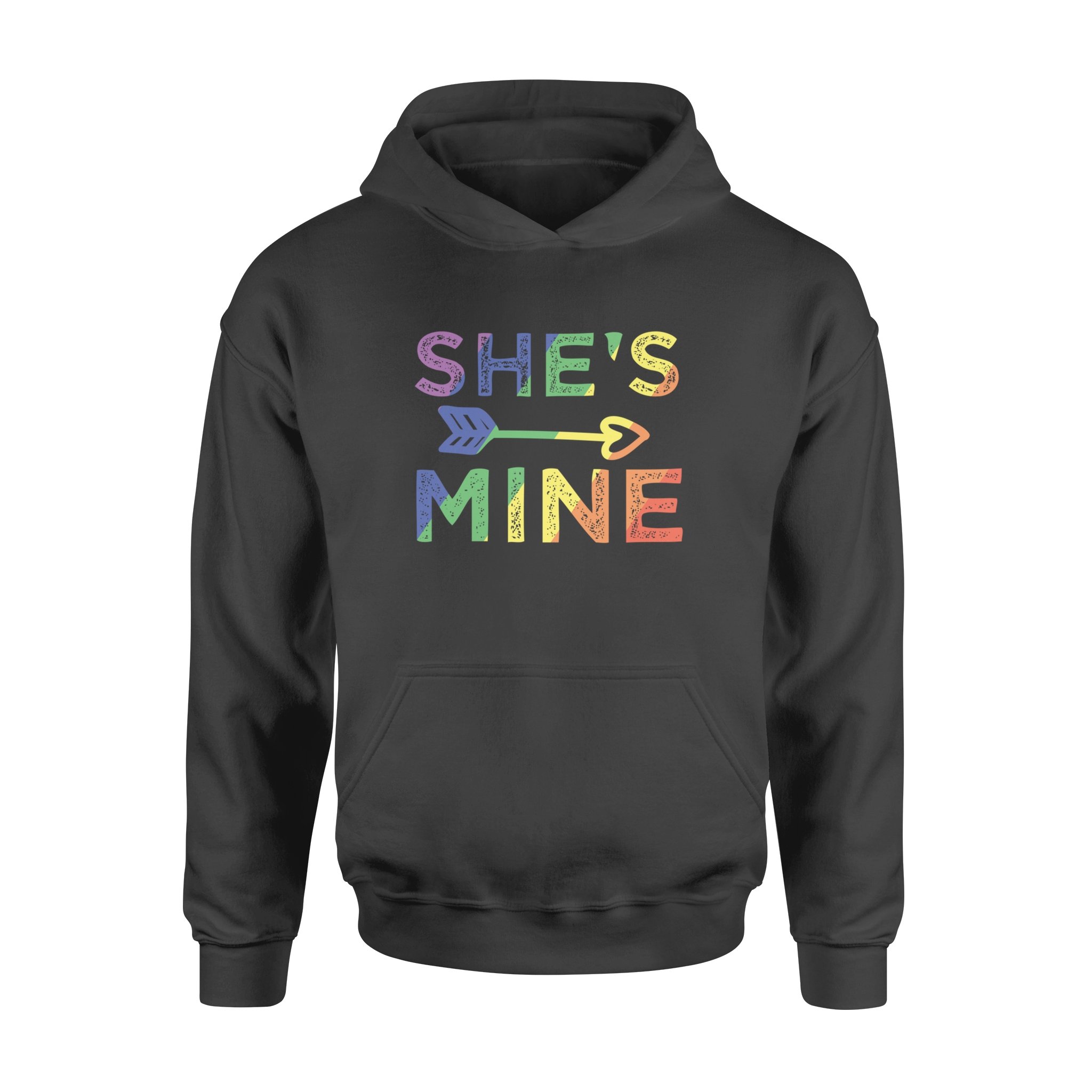 Lesbian Couple Gift She’S Mine Matching Lgbt Pride Gift – Standard Hoodie