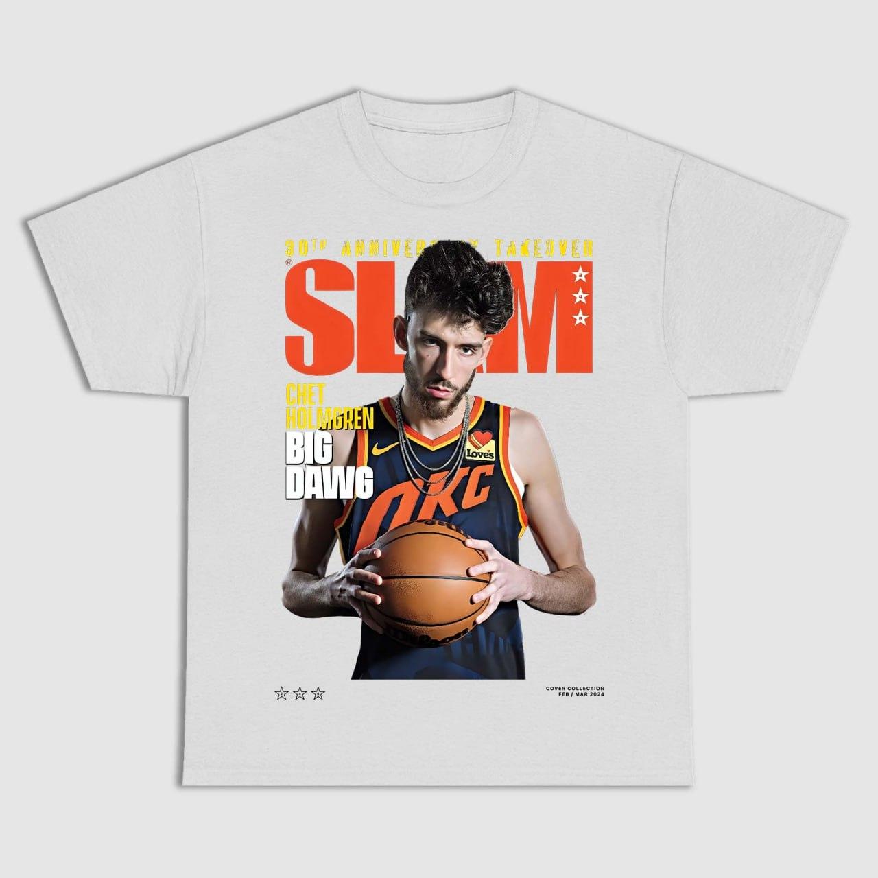 SLAM COVER TEE   CHET HOLMGREN