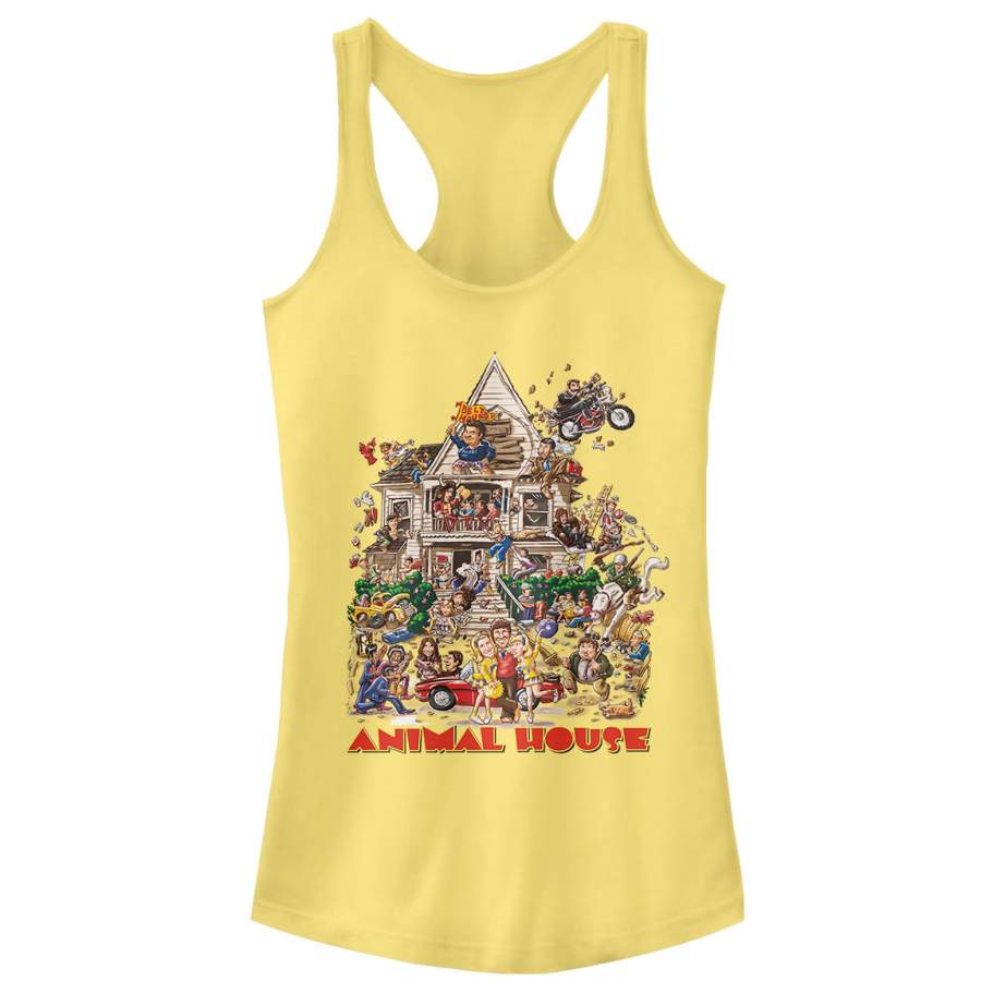 Animal House Junior’s Original Movie Poster  Racerback Tank