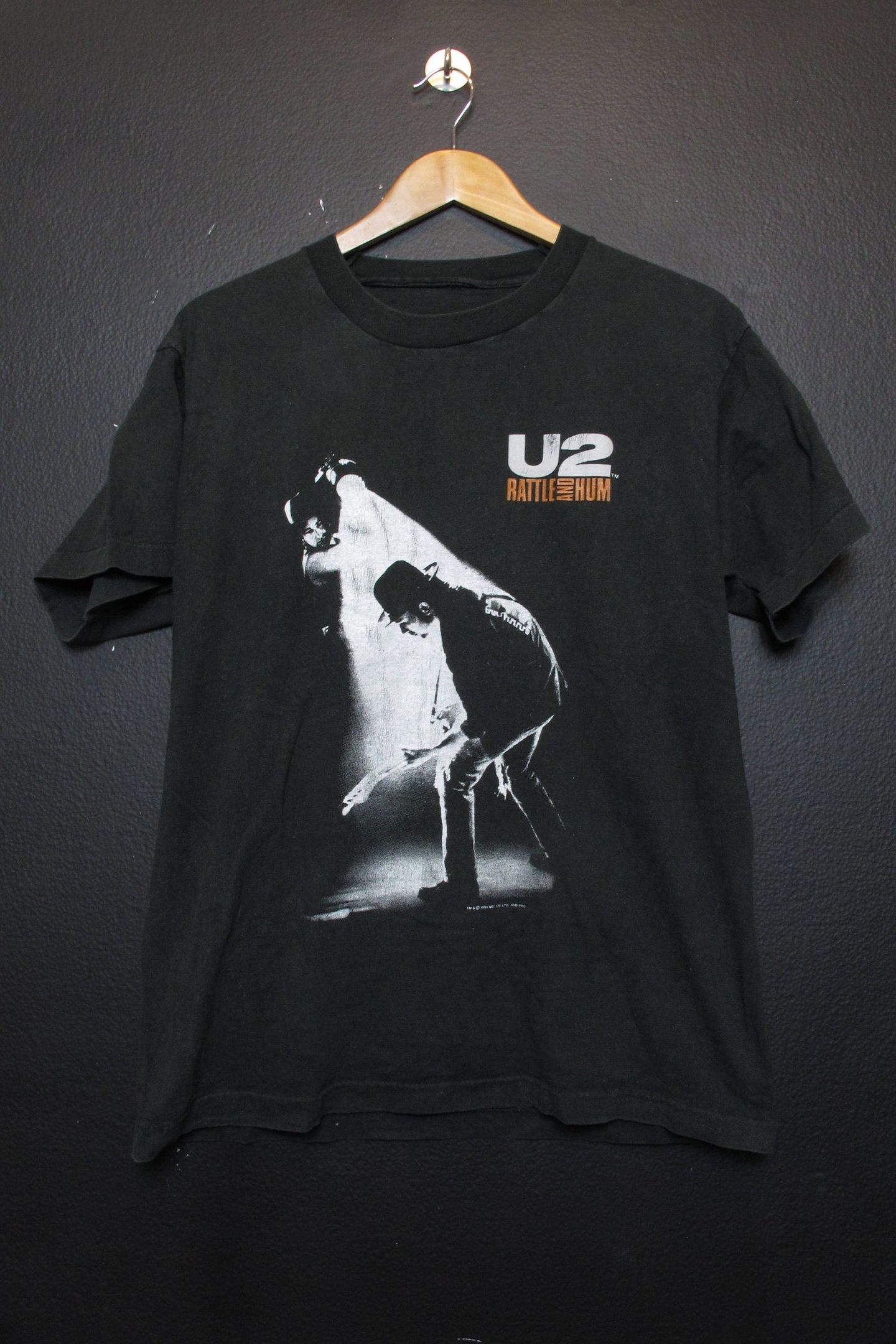 U2 Rattle And Hum 1988 Vintage Tshirt