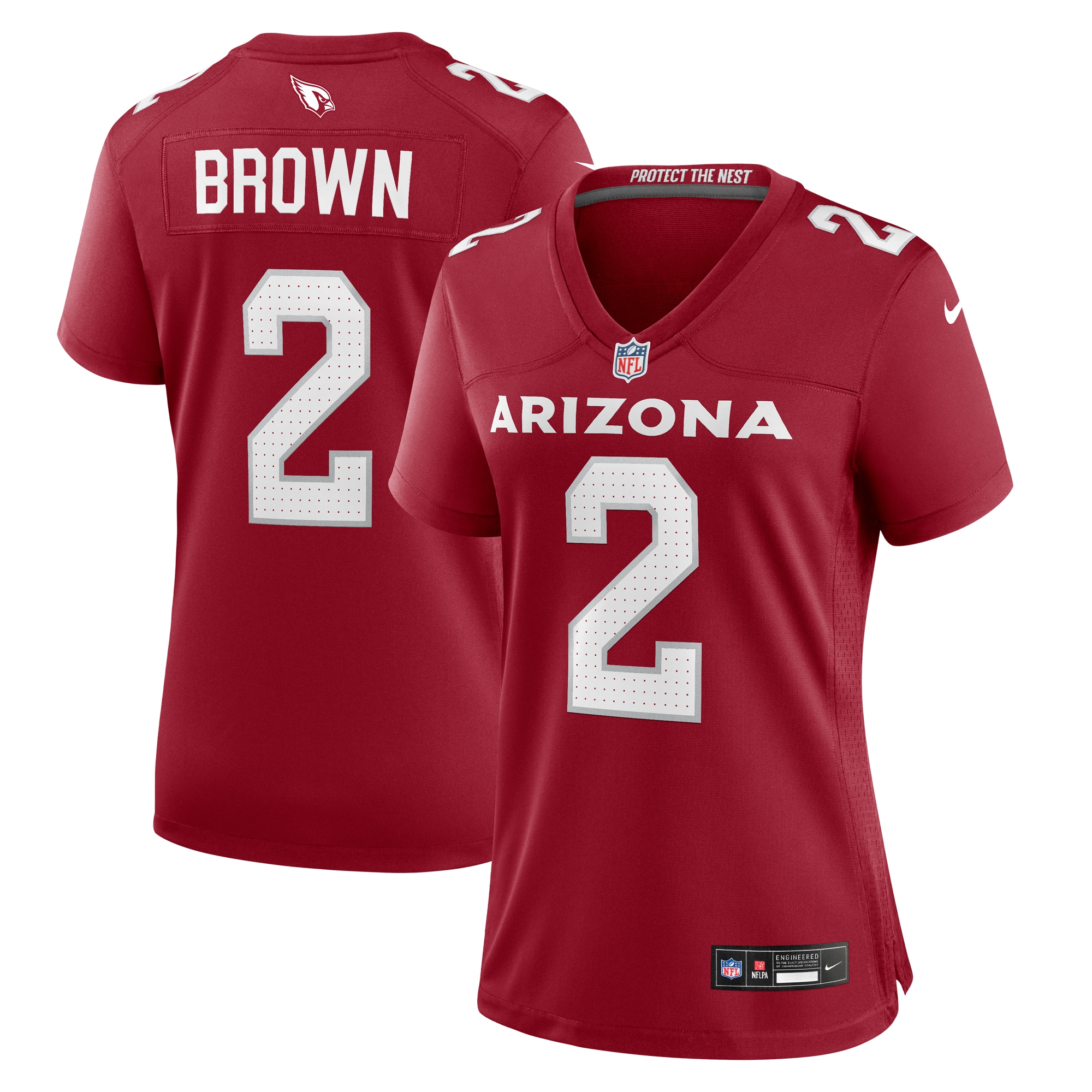 Women’s Arizona Cardinals Marquise Brown Cardinal Player Jersey