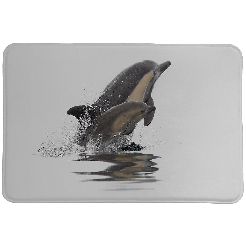 Graceful Dolphins Memory Foam Rug