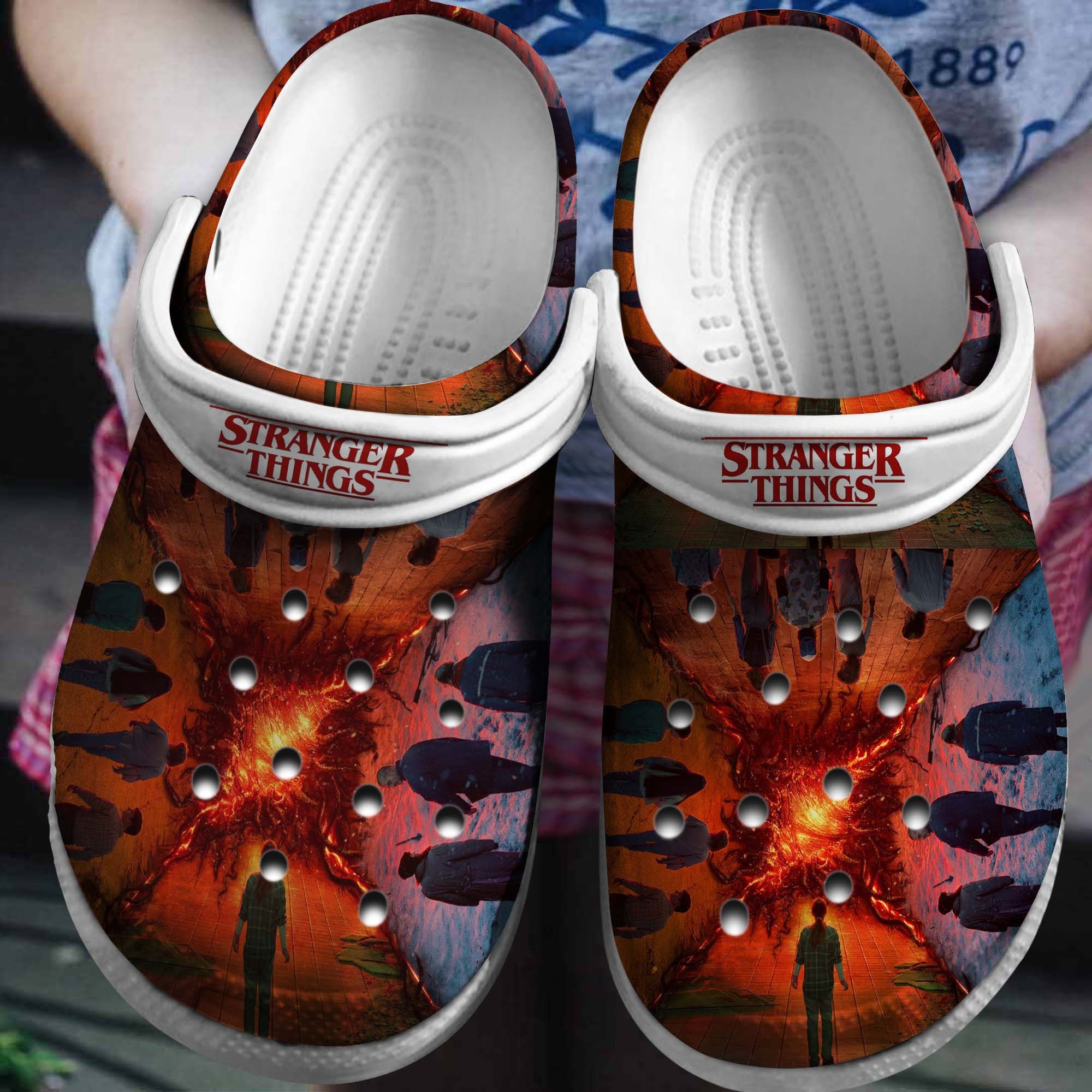 Stranger Things Tv Series Crocss Clogs For Men Women And Kid Tr1805993039