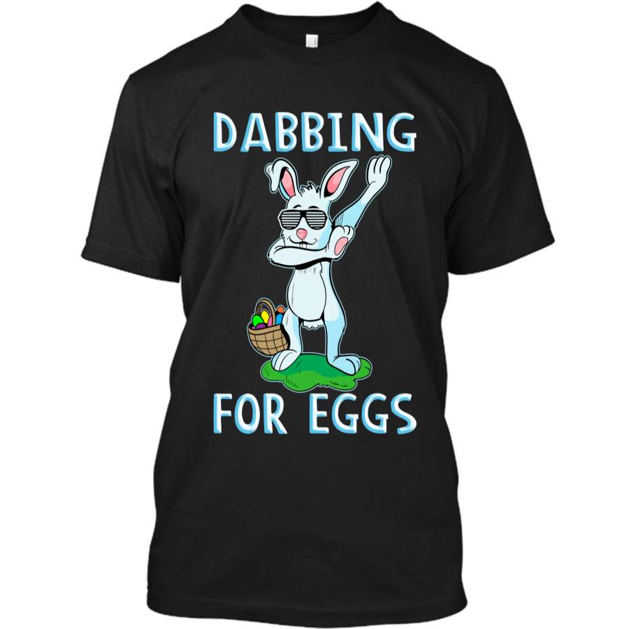 Dabbing Easter Bunny kids t Shirt Custom Ultra Cotton