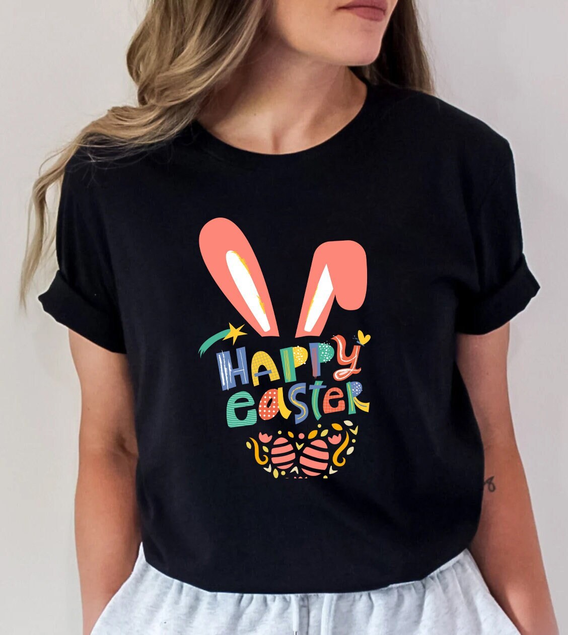 Happy Easter Shirt,Easter Bunny Shirt,Easter Shirt For Woman,Carrot Shirt,Easter Shirt,Easter Family Shirt,Easter Day,Easter Matching Shirt