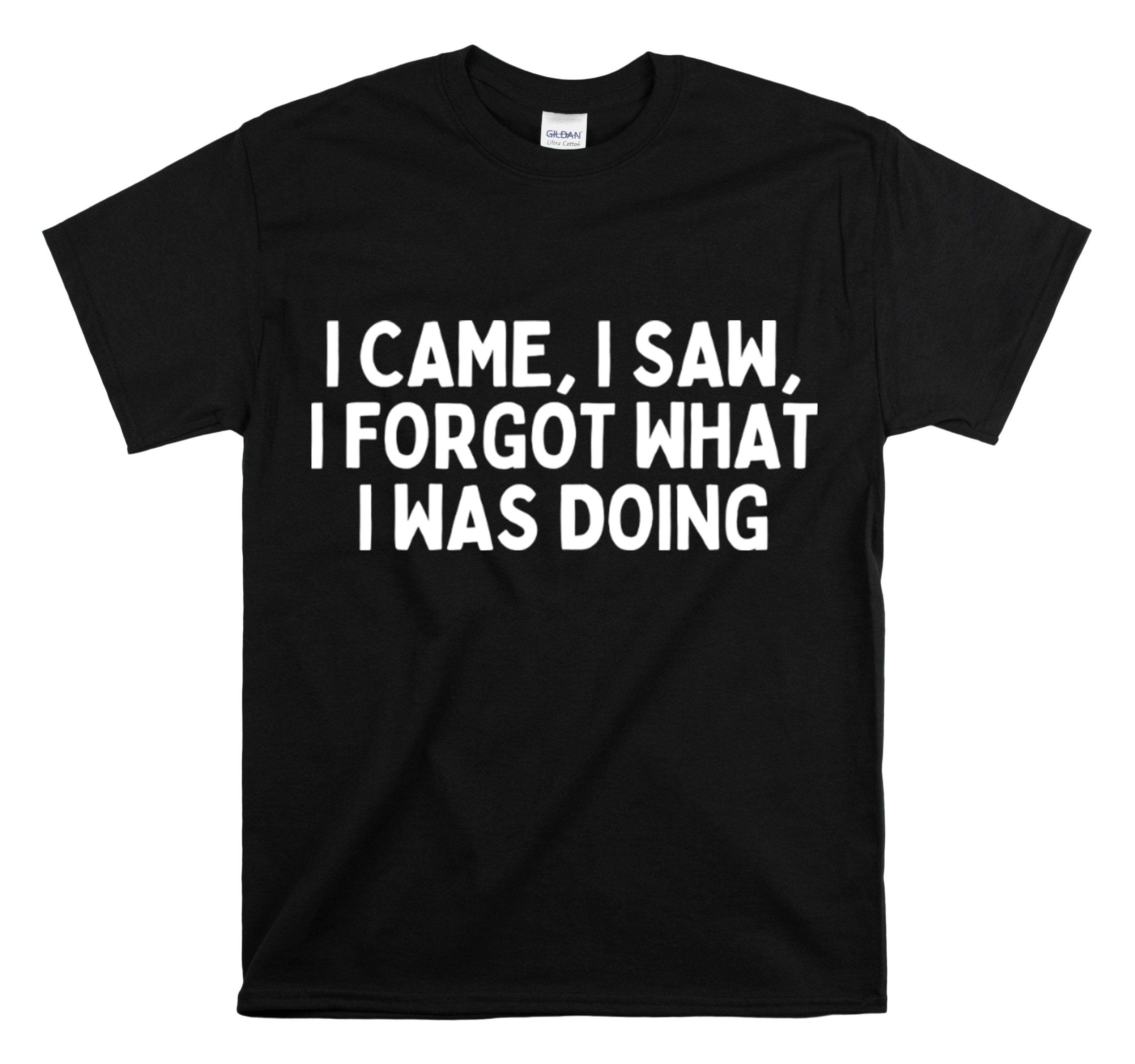 Shirt Funny Forgetful Introvert Sarcastically Sarcasm Forgetfulness Ironic Humor Amusing T-Shirt Unisex Heavy Cotton Tee