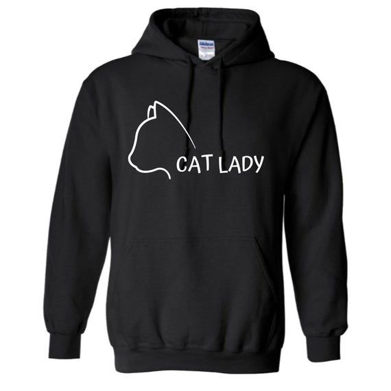 Cat Lady Unisex Hoodie Cute Kittens Sweater