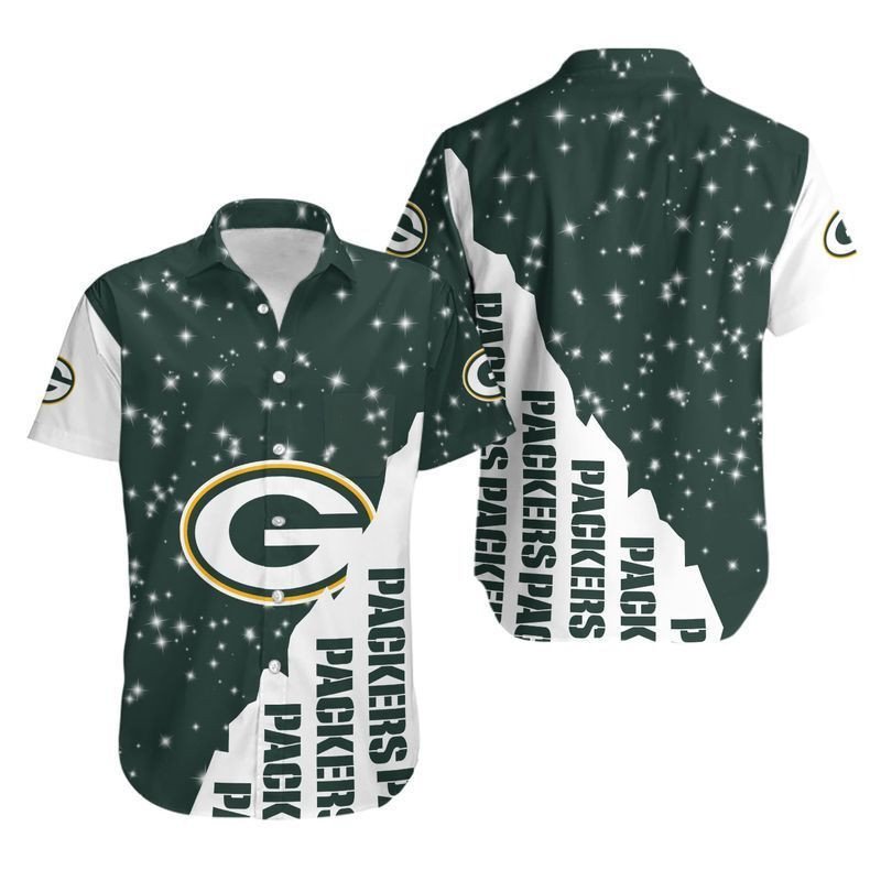 Green Bay Packers Bling Bling Hawaii Shirt And Shorts Summer Collection H97