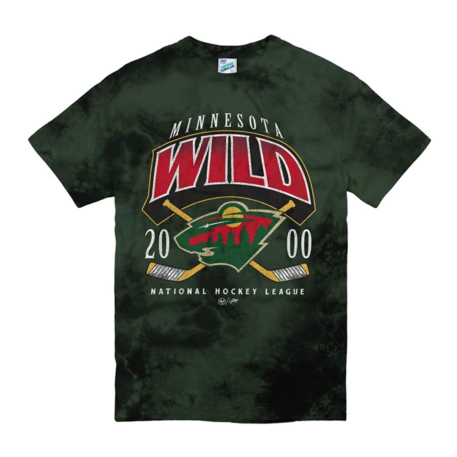 Minnesota Wild Power Play ’47 Vintage Tubular T-Shirt 3D All Over Print