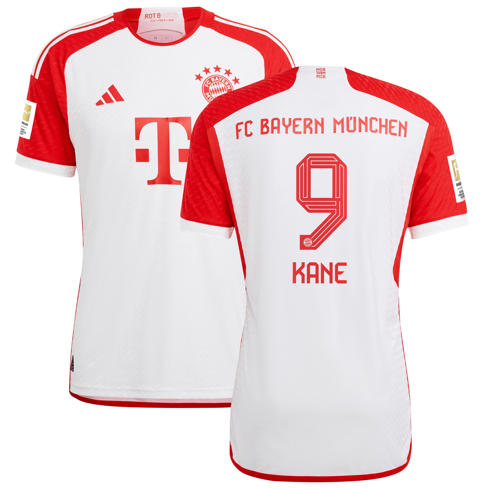 Harry Kane Bayern Munich 2023/24 Home Authentic Player Jersey – White