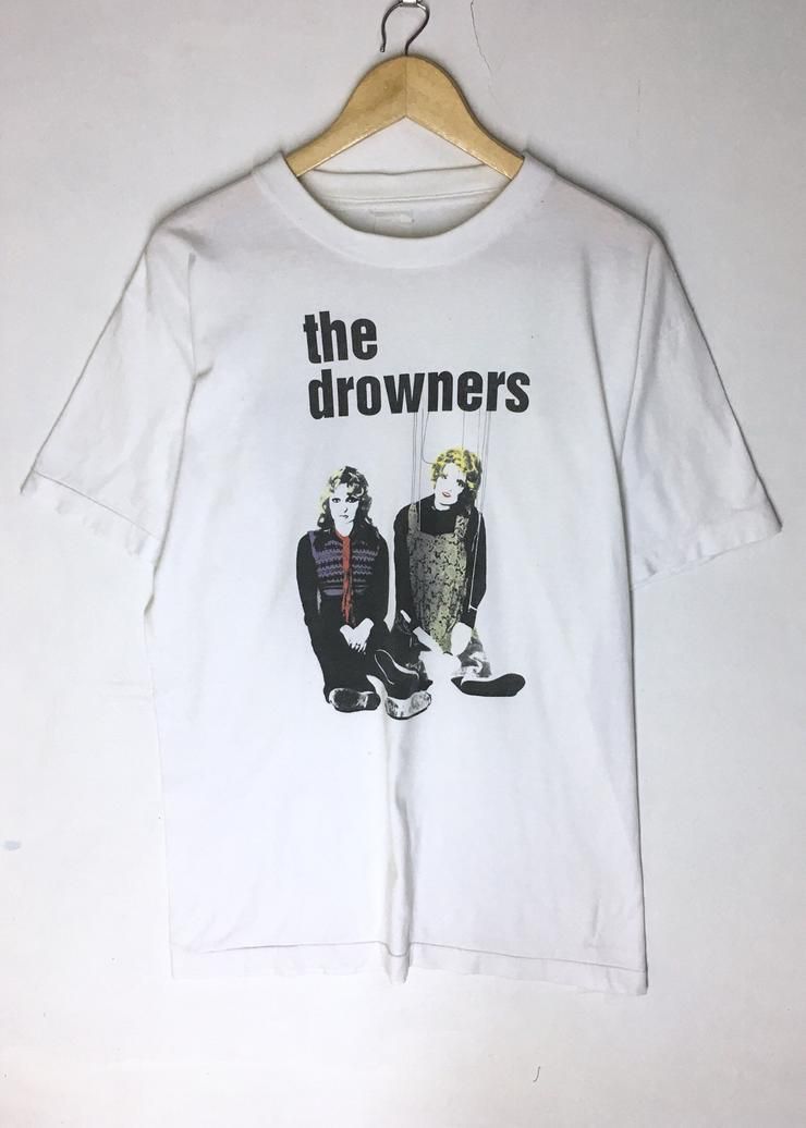 Rare Design Vintage Band Suede The Drowners Shirt