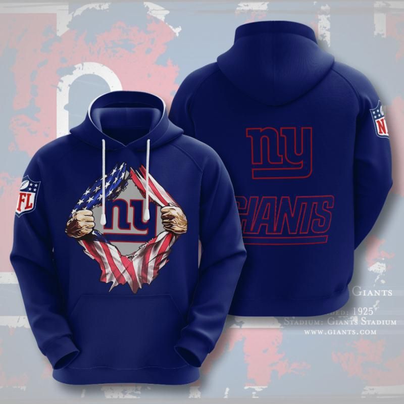 Men’s Digital Logo New York Giants Hoodie 2